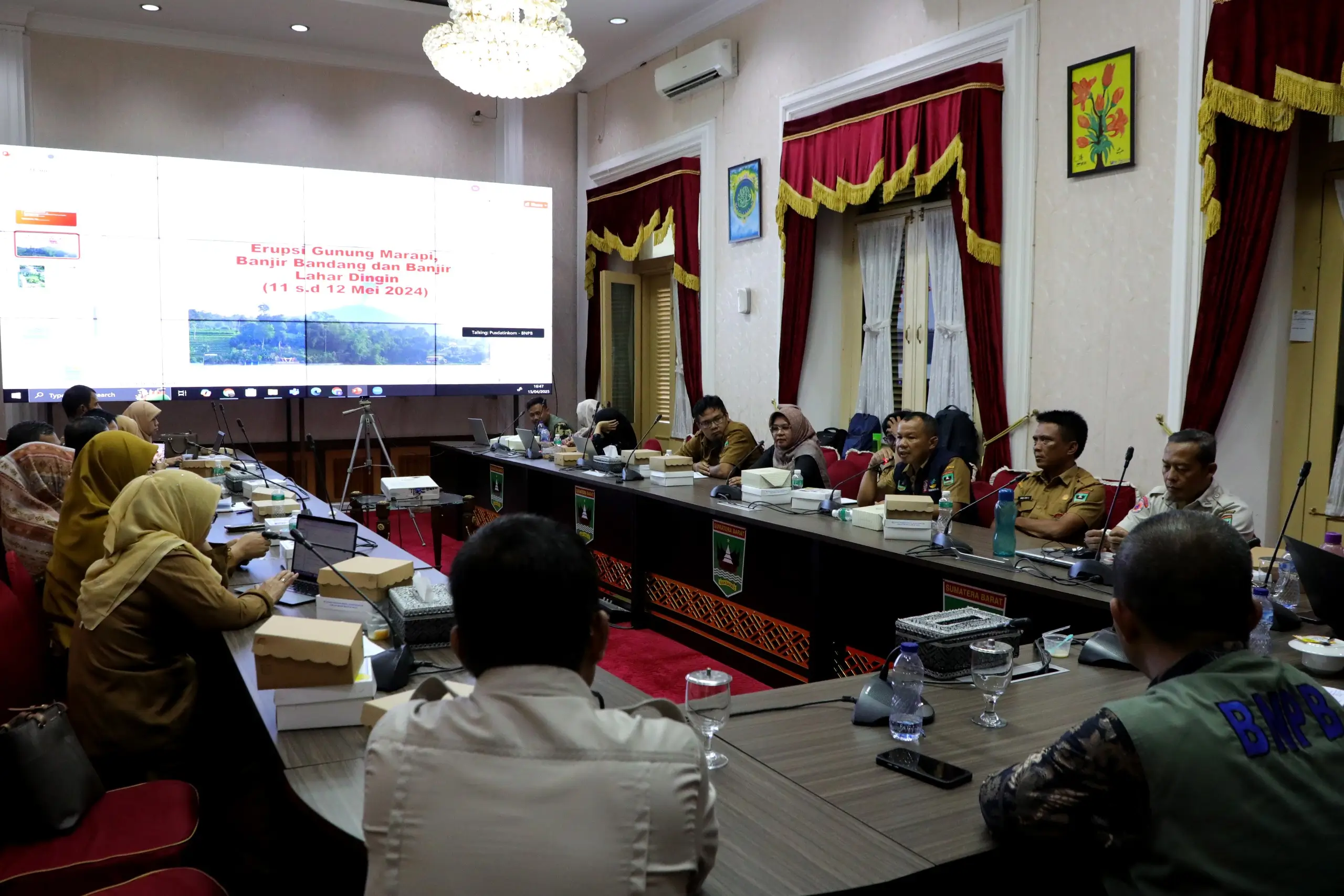 BNPB Laksanakan Kick Off Forum Satu Data Bencana Level Provinsi di Sumatera Barat